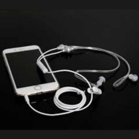 Plastic Air Tube Earphone Anti radiation