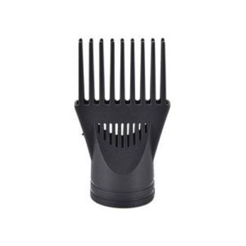 Black -Blow Dryer Comb Attachment