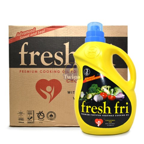 Fresh Fri Cooking Oil 3ltr x 6-Carton