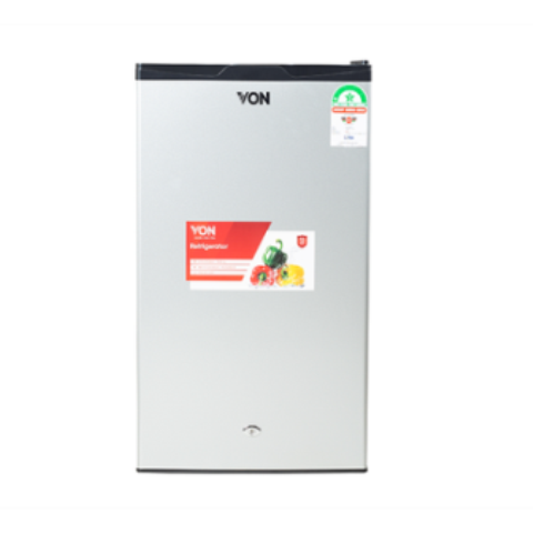 Von VARM-11DHS Mini Fridge 90L - Silver