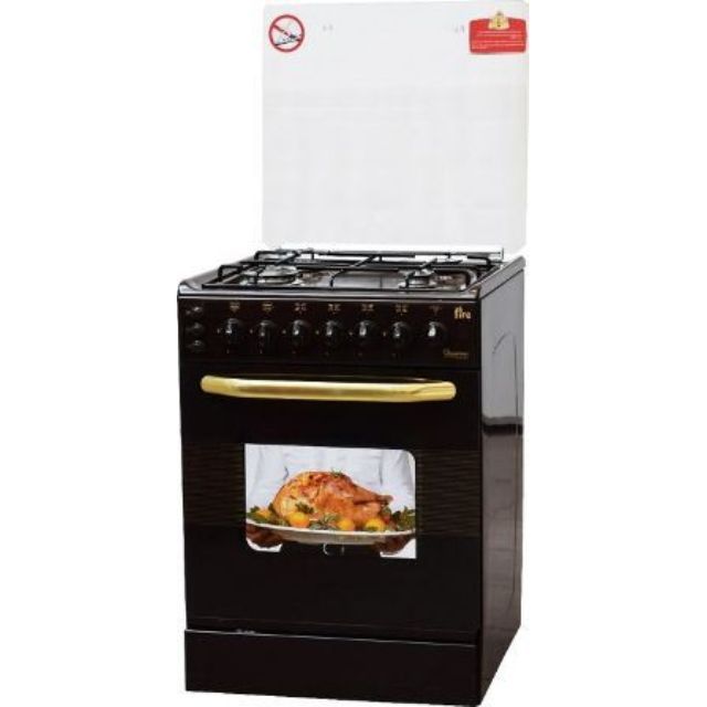 Ramtons  4 Gas 50X55 BroRwn Cooker- EB/310