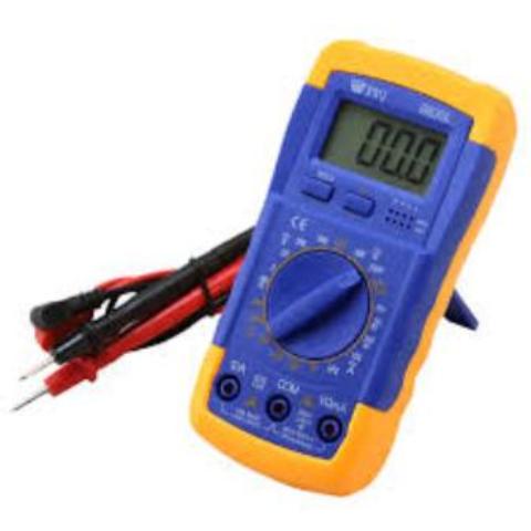 Digital Multimeter -AC DC LCD Display Electric Tester Meter