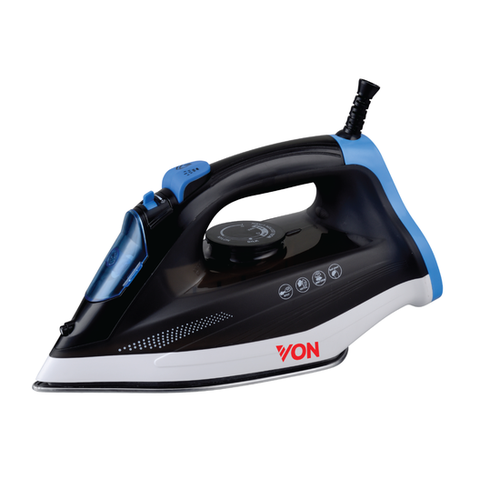 Von HSI4223SK/VSIS22PSK Steam Iron Ceramic Plate - 2200W