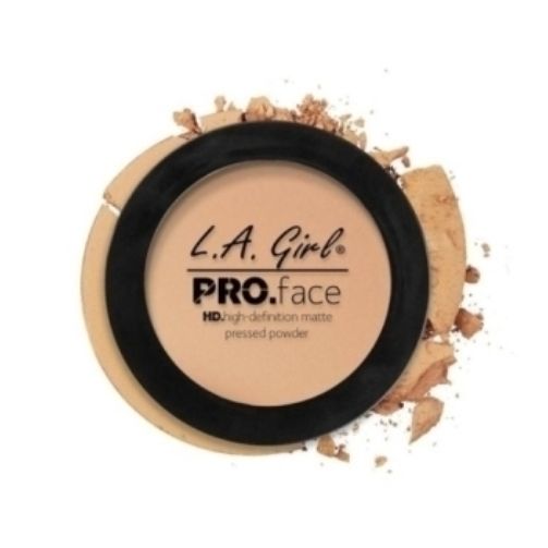 La Girl  Hp Pro Face Pressed Powder Nude Beige -GPP605