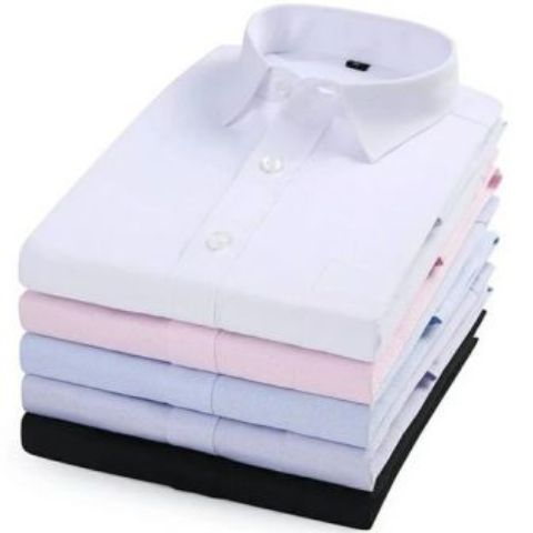 Fashion 5Pcs Official Shirt Long Sleeve Slim Fit