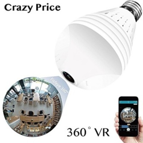 Smart Wifi Bulb Spy Camera