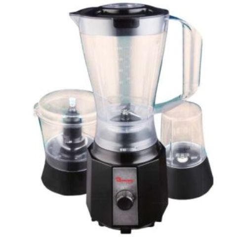 Ramtons Blender+Mill+Chopper 1.5Litres 2 Speed - RM/519