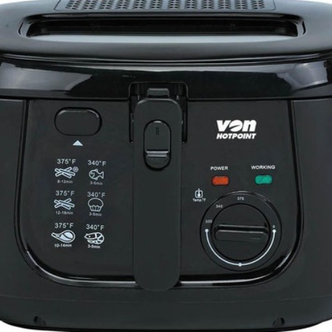 Von HDF251BK/VSYD25BBK Deep Fryer 2.5L Black