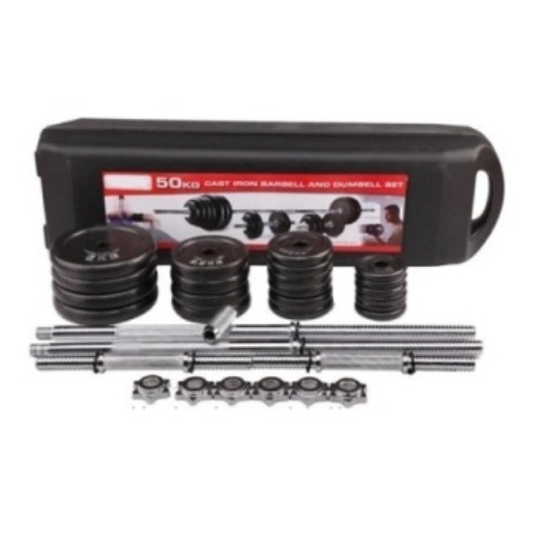 50kg Dumbbells / Barbell Set