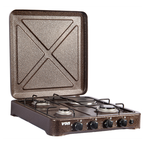 Von O-431.C/ VAC4F300C 3 Gas + 1 Electric Cooker - Copper