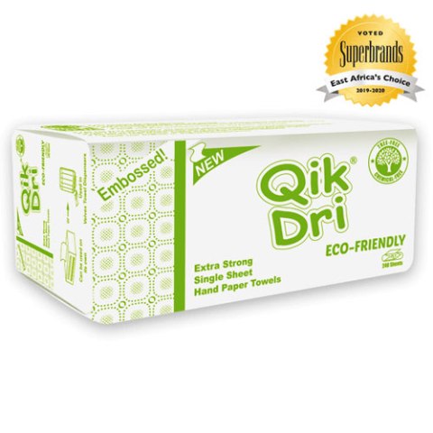 Qikdri Eco-Friendly Hand Paper Towel Embossed