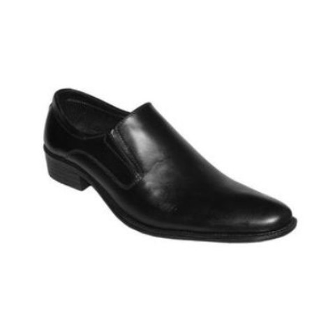 Black Slip On Official Shoes