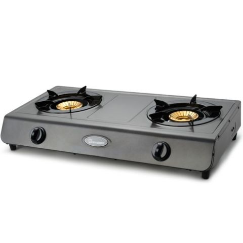Ramtons Gas Cooker 2 Burner Teflon- Rg/501