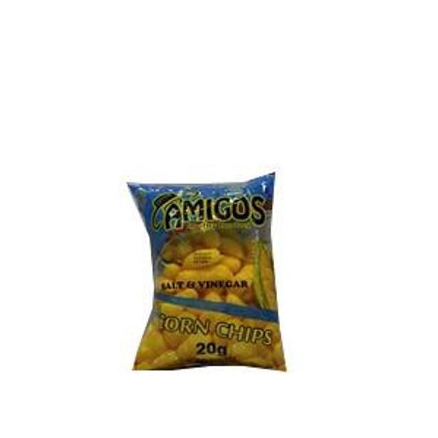 Amigos Corn Chips Salt & Vinegar 20 g