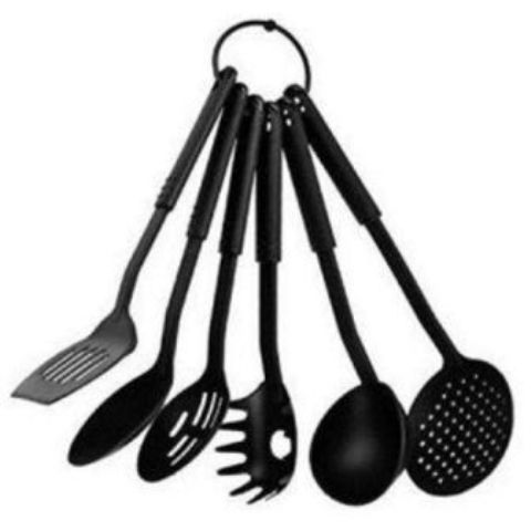 6 Pcs Non-Stick Cooking Spoons Set