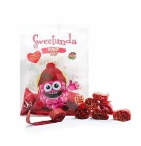 Dried Raspberry Rolls