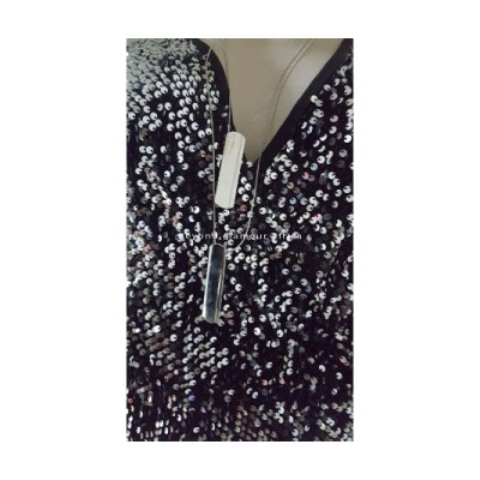 Ladies Silver plated Twin Dog Tags