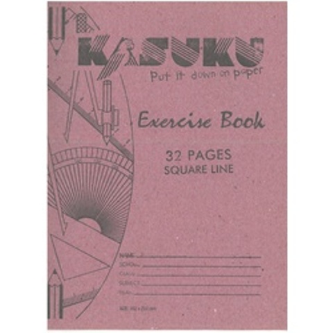 Kasuku Exercise Book 32 Pages MG Square Ruled