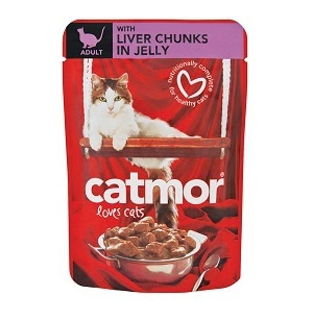 Catmor Liver Chunks In Jelly 85 g