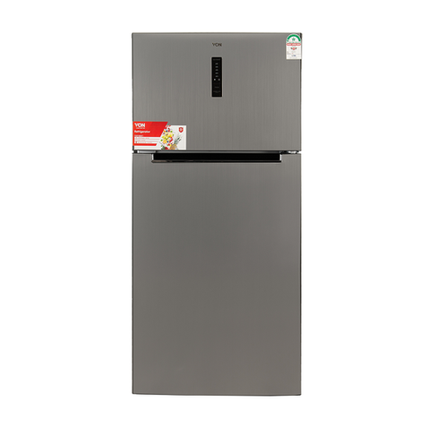 Von VART-78NHS Double Door Fridge 490L - Silver