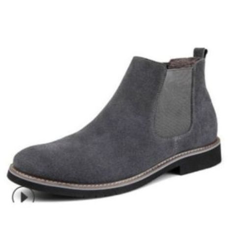 Fashion Men boot grey with free 1 pair of socks