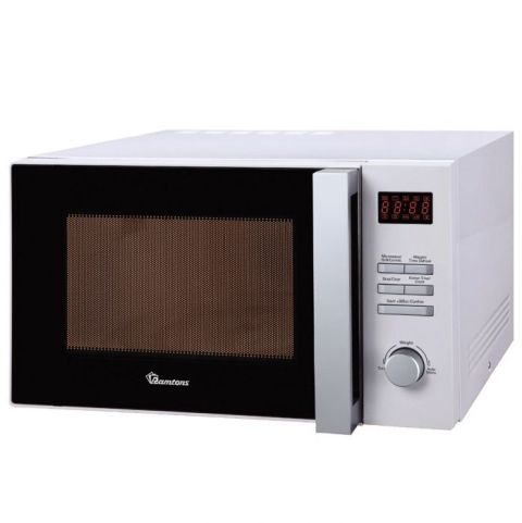 Ramtons 25 Litres  Microwave+Grill  White- RM/551