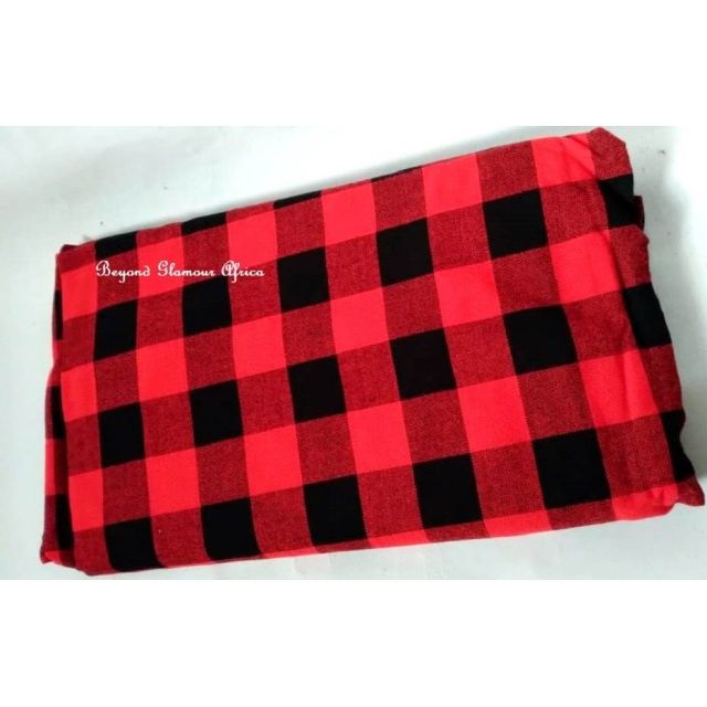 Maasai traditional Cloth Red shuka