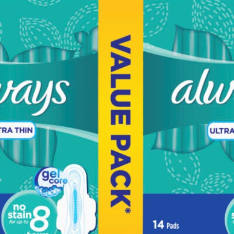 Always Ultra Thin Extra Long 14 Pads