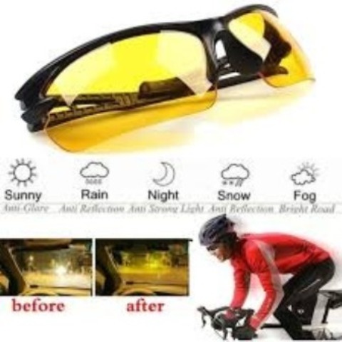 Night Vision Glasses for Driving - FEIDU HD night driving glasses anti glare polarized mens women glasses
