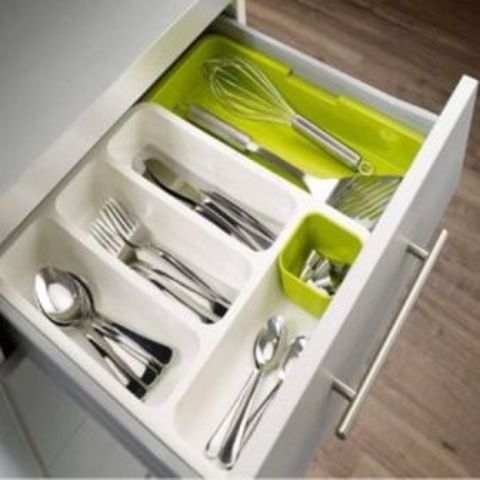 Drawer Store Expandable Cutlery Tray