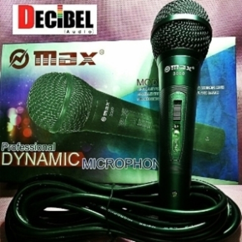 Max 3000 Corded Mic