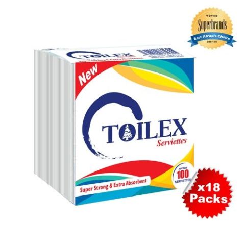 Toilex White Serviettes