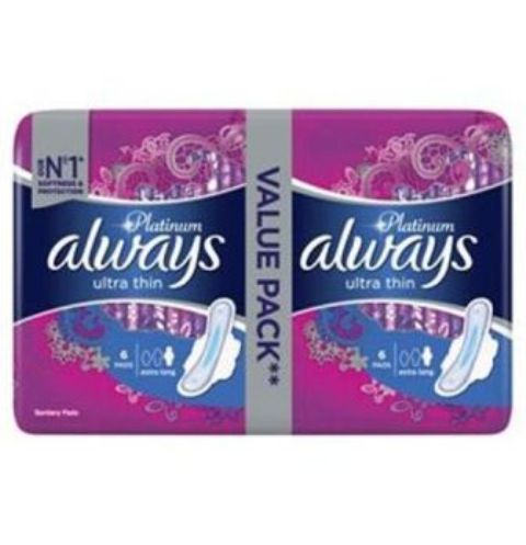 Always Platinum Ultra Thin Long Pads 14s