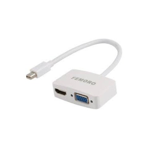 Mini Display Port To VGA Adapter Or HDMI