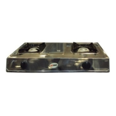 Von VAC7K202T Table Top 2 Brass Burner - Heavy Duty