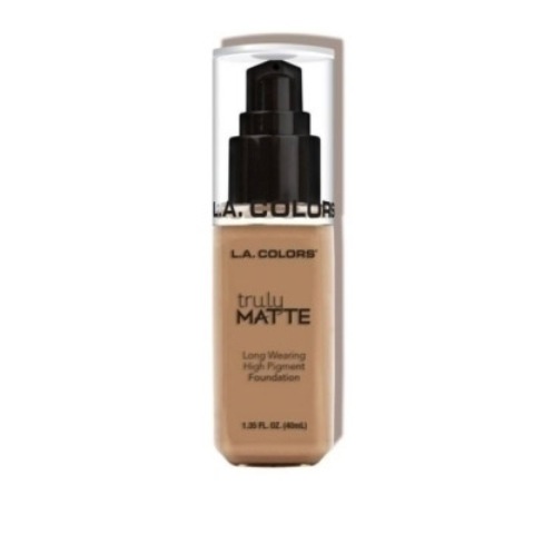 La Colors Truly Matte Liquid Foundation Sand CLM356
