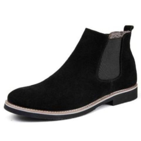 Fashion Men Boot Black With Free Pair Of Socks