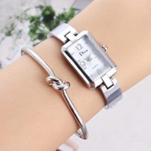 Women watches Light Luxury Lady Watch Bracelet Set Chain Watch Birthday_Valentine Gift