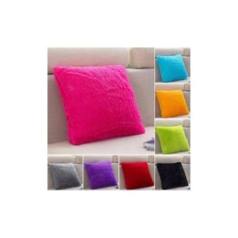 Fashion 8 Pcs Fluffy Pillow Covers
