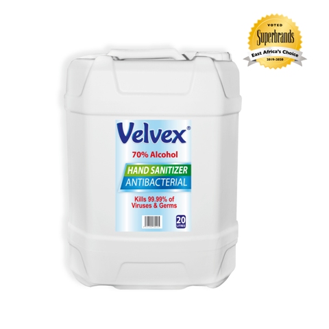 Velvex Hand Sanitizer Gel 20 Litres