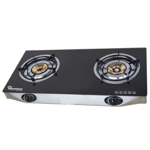 Ramtons Gas Cooker 2 Burner Ceramic Top- Rg/535