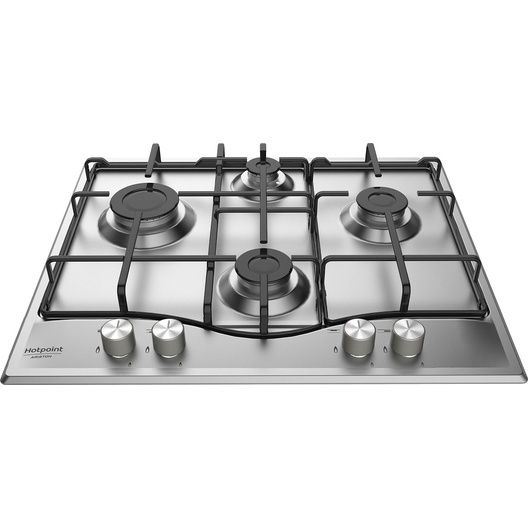 Ariston PCN 642 IX/A Built In HOB, 4 Gas, 60CM - Inox
