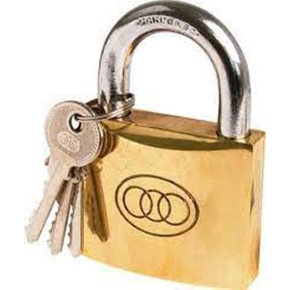 Tri-Circle Padlock 63Mm #266