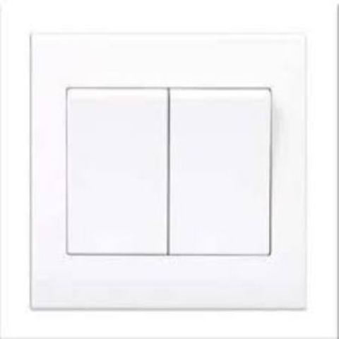 2 Gang 2 Way Elite Elegance Switch