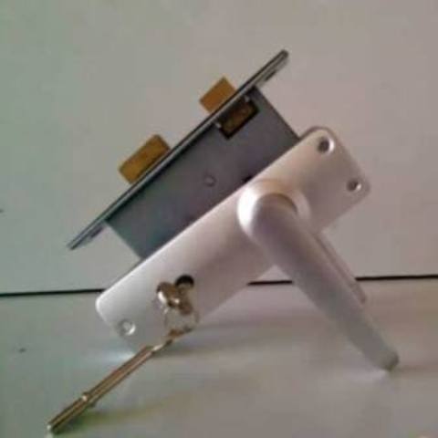 Gymlocks Rozie Aluminium 2 lever Door Lock