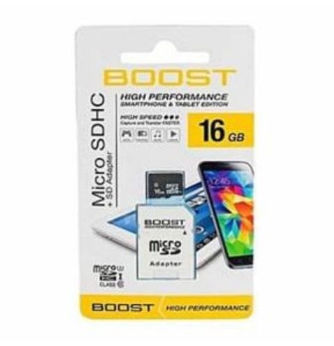 Boost MicroSD 16GB