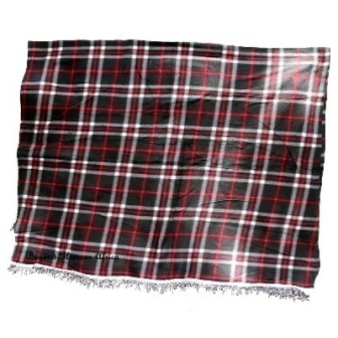 Dark Brown Soft Cotton Shawl