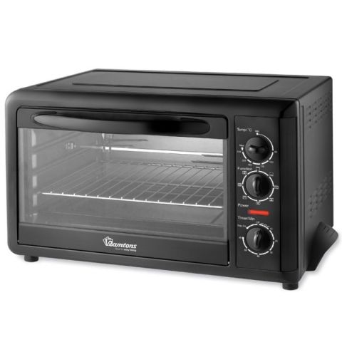 Ramtons Oven Toaster Full Size Black- Rm/342