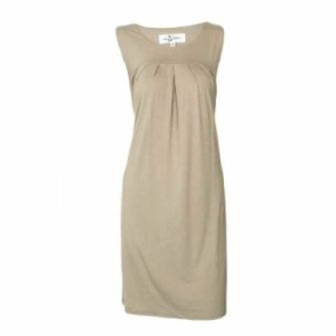 Brown Maternity - Pregnancy Belted Short Dress