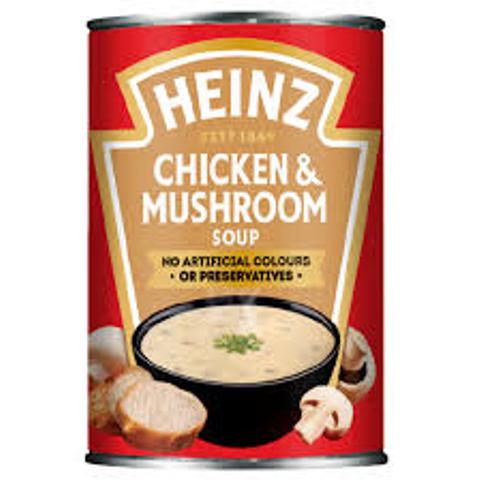 Heinz Cream of Chicken and Mushroom Soup 400g